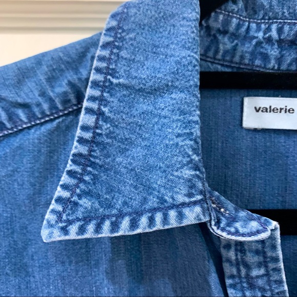 ✨ Chambray Denim Button Down Shirt - S - Picture 13 of 13